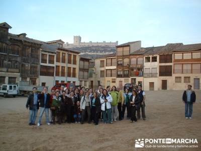 Plaza del Coso - Turismo Peñafiel; senderismo en madrid rutas